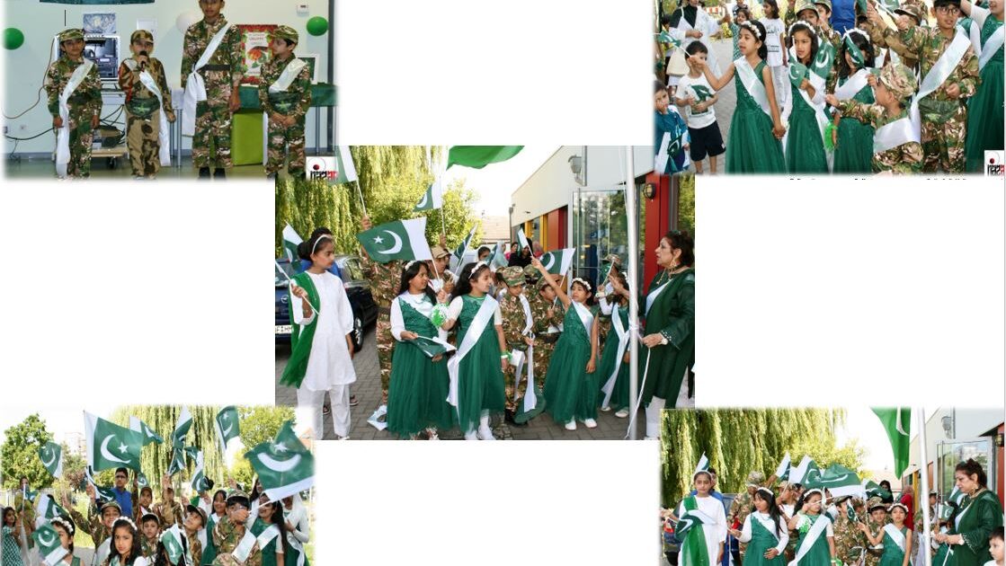 الکرم گروپ مرینہ  حسین اور بچوں کے والدین کے تعاون سے جشن آزادی پاکستان کا شاندار اہتمام۔نذر حسین۔،۔