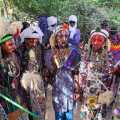 ۔،۔ موسم برسات کے اختتام پر چاد میں مردوں کے لئے ہونے والا حُسن اور رقص کا مقابلہ۔ نذر حسین۔،۔