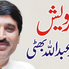 ۔،۔کاغذی شیر۔پروفیسر محمد عبداللہ بھٹی۔،۔