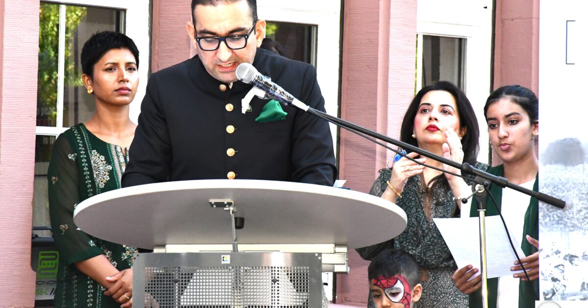 ۔،۔ یورپ کی تاریخ میں پہلی بار،قونصلیٹ جنرل آف پاکستان فرینکفرٹ میں عظیم الشان یوم آزادی تقریب۔۔نذر حسین۔،۔