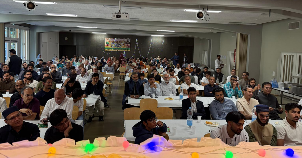 -,-پاک سوئس سوسائٹی کے زیرِ اہتمام لوزرن میں عظیم الشان محفل میلاد النبی ﷺ-,-