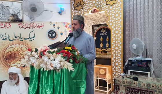 -,-مسجد بلال آشافن برگ میں جشنِ عید میلاد النبی ﷺ کی عظیم الشان محفل-نذر حسین-,-