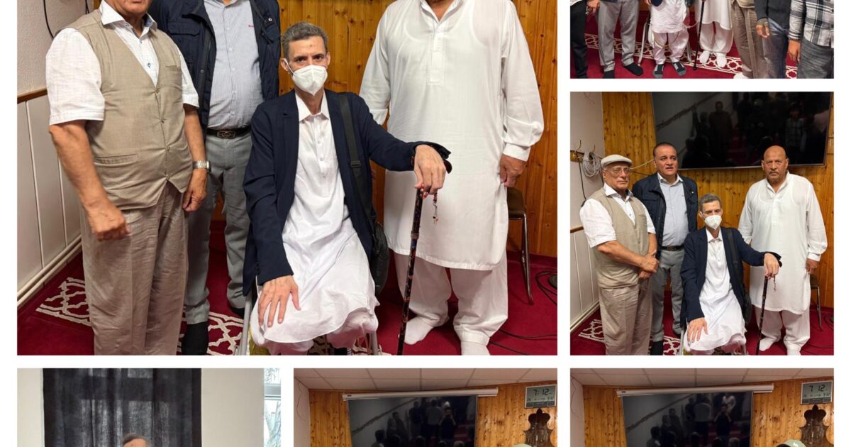 ۔،۔ویلفیئر اینڈ کمیونٹی سینٹر فرینکفرٹ میں سینئر صحافی مطیع اللہ خان مرحوم کی یاد میں دعائیہ تقریب اور یاد گار شام کا انعقاد۔ نذر حسین۔،۔